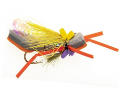 Foam Hopper - Yellow, Orange & Grey