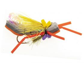 Foam Hopper - Yellow, Orange & Grey