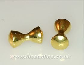 brass dumbbell eyes
