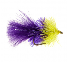 Blob - Two Tone Purple/Yellow Barbless