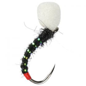 Caledonia Flies Foam Emerger - Black