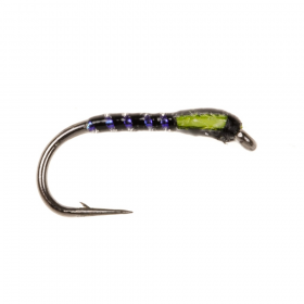 Epoxy Buzzer  - UV Rib, Yellow Cheek, Black