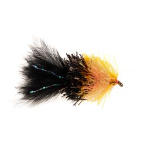 Blob - Two Tone Black/Orange Barbless
