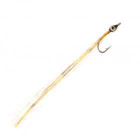Tiger Orange Sandeel bass fishing fly
