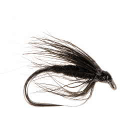 Black Spider Barbless Wet Fly