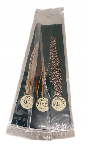 Metz Micro Saddle Hackle Packs